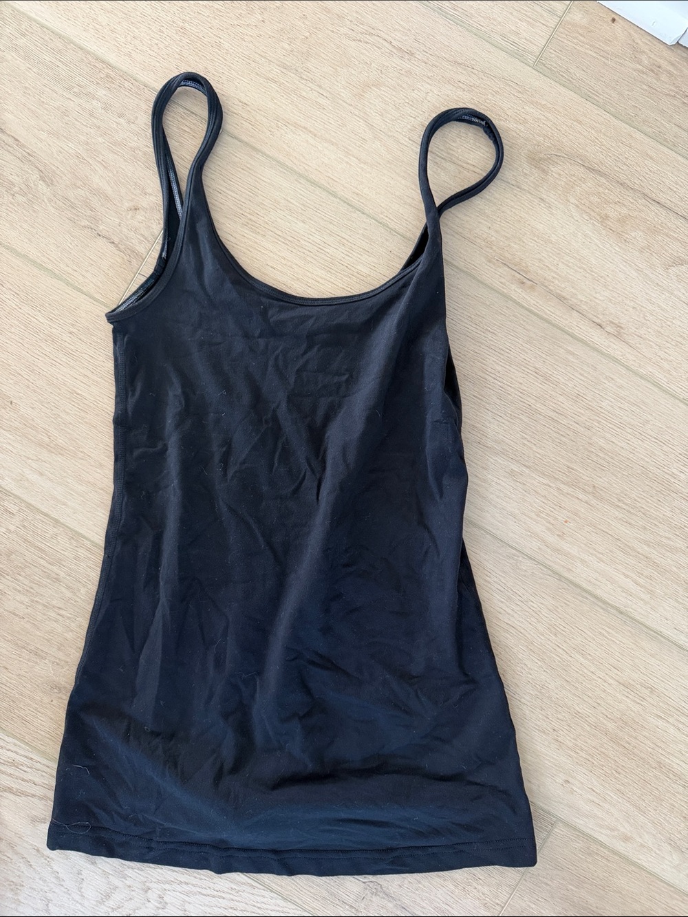 lululemon athletica Black Spaghetti Strap Camisole